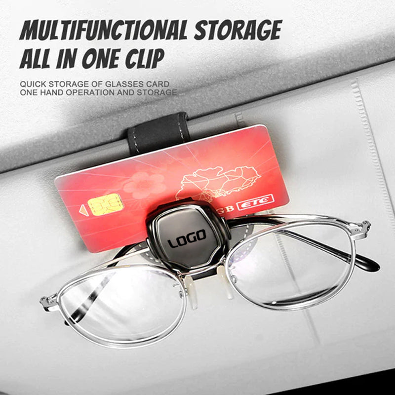 50% Off Suede Multifunctional Glasses Clip