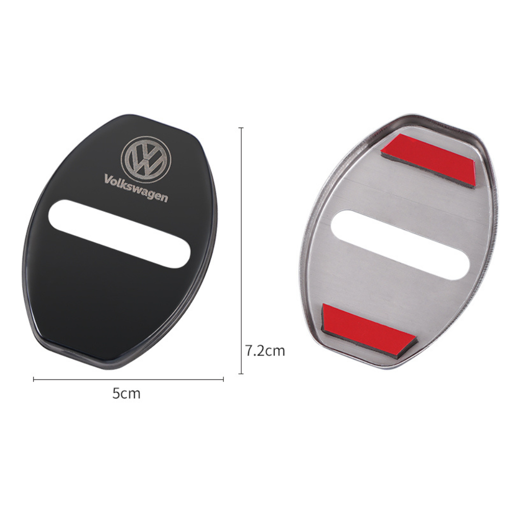 Set 4 - Gepersonaliseerde Anti-Roest Deur Slot Cover