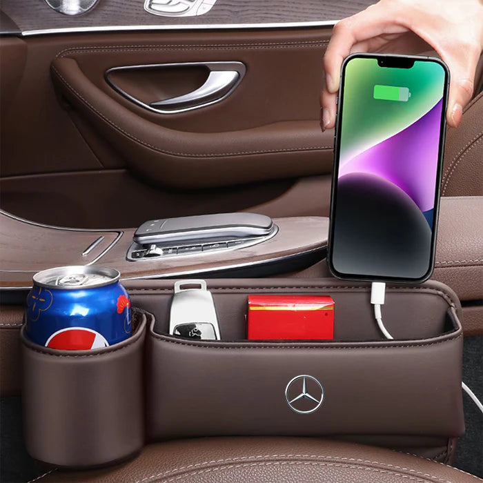 Multifunctionele organizer voor autostoelen (bestuurderszijde)