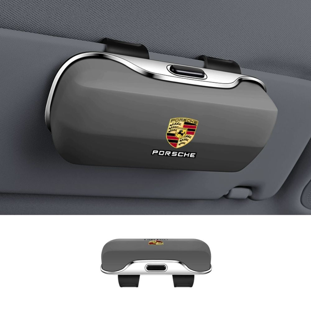 Multifunctionele brillenhouder voor in de auto