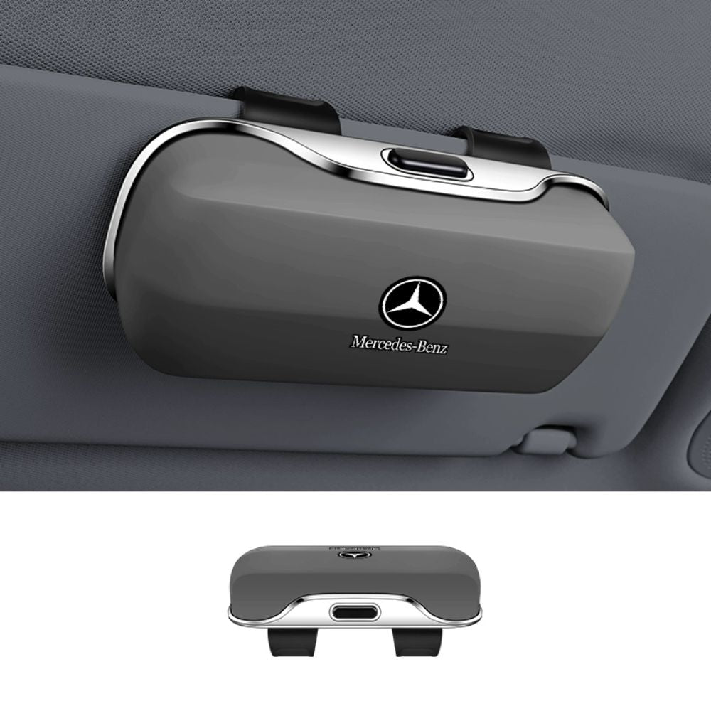 Multifunctionele brillenhouder voor in de auto