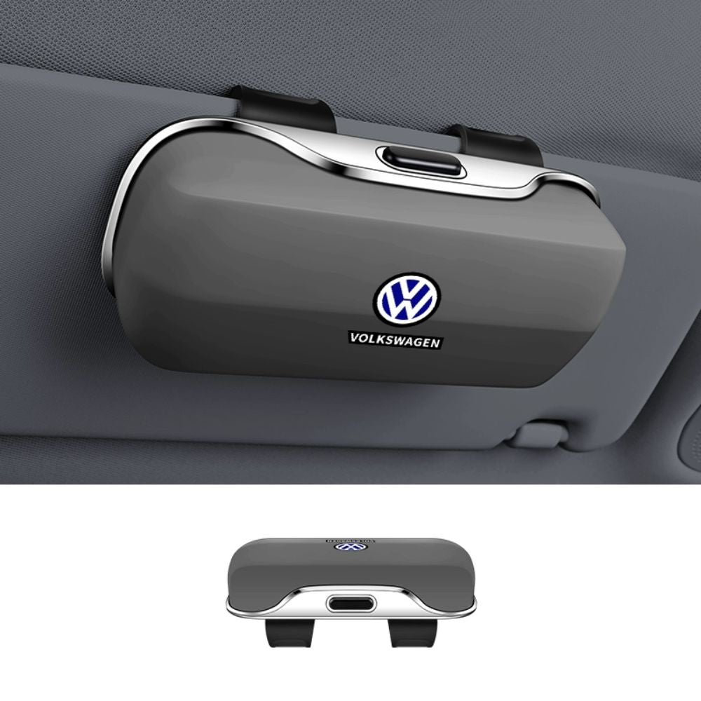 Multifunctionele brillenhouder voor in de auto