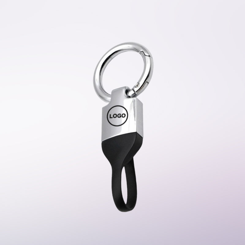 Premium autosleutelhanger met logo