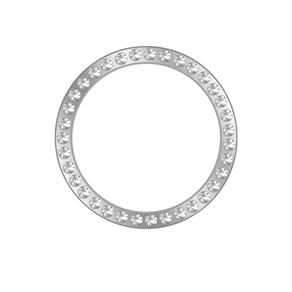Set van 3 ringen met kristallen voor auto startknop