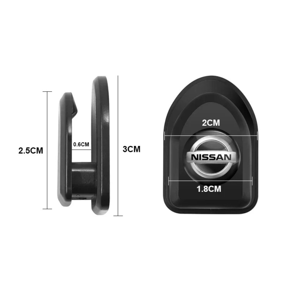 Set van 4 zelfklevende mini haken