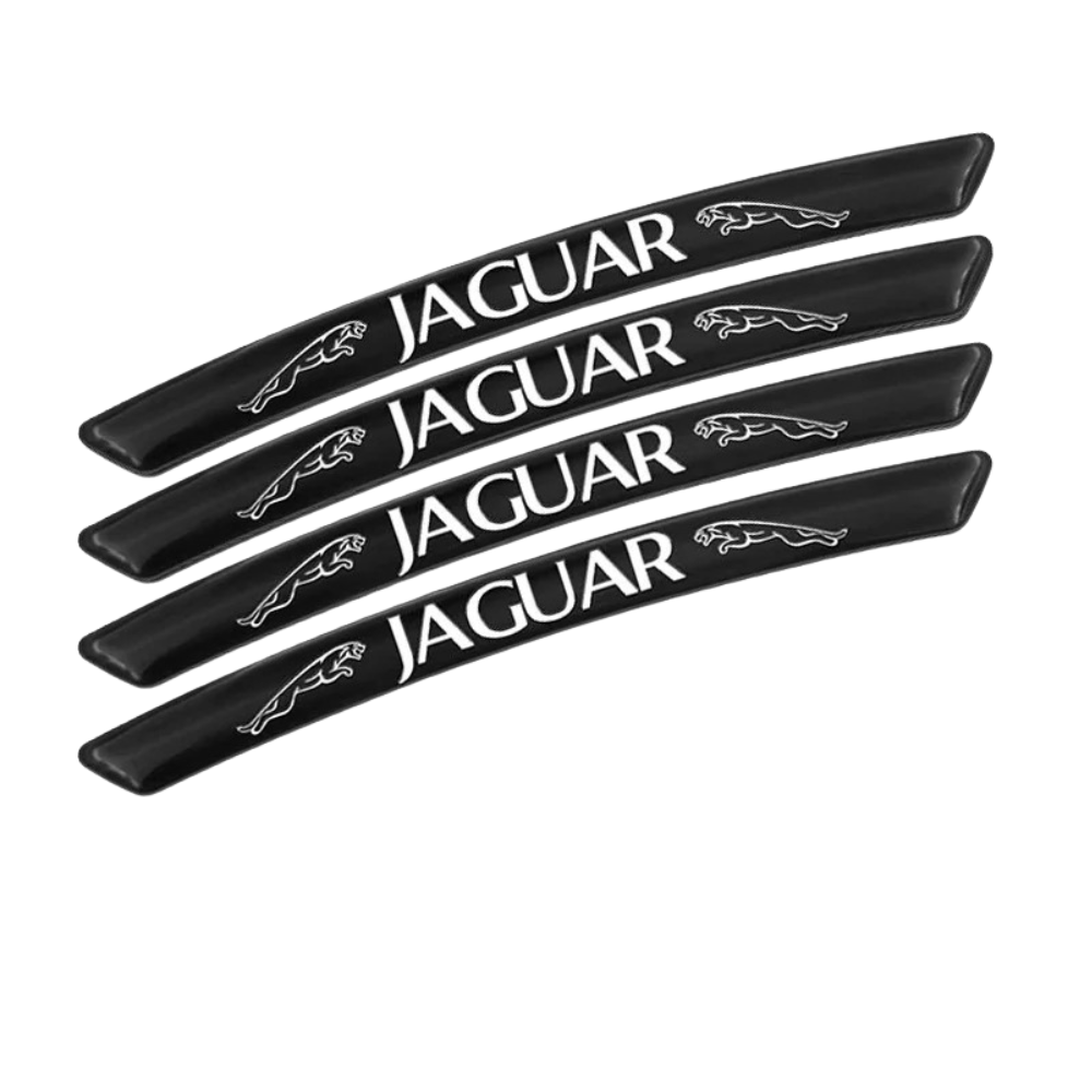 Set van 4 stickers voor lichtmetalen velgen