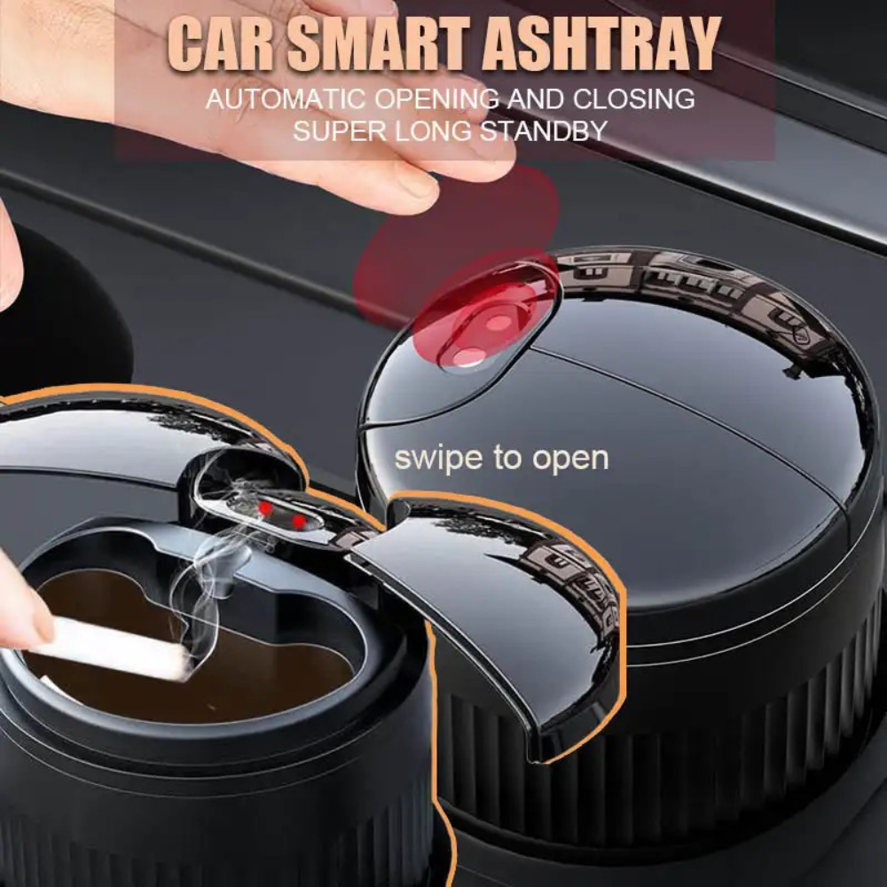 Automatische asbak met sensor