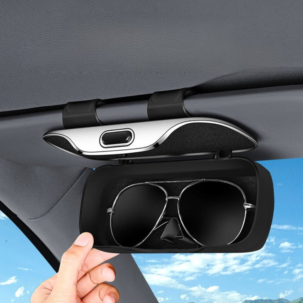 Multifunctionele brillenhouder voor in de auto