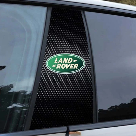 2x Auto Raamstickers met Logo