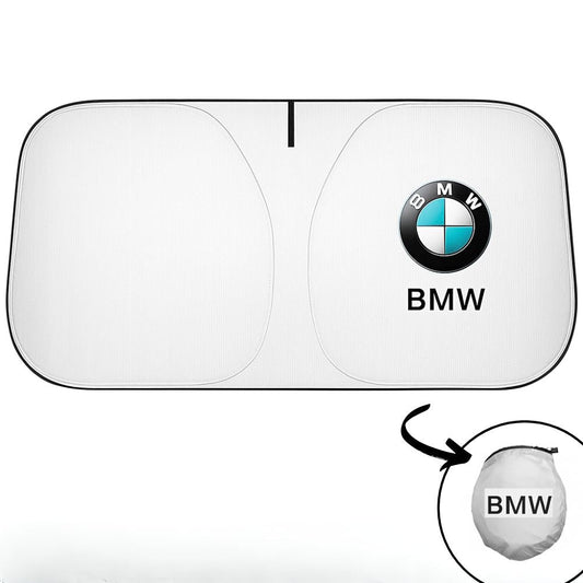Opvouwbaar auto zonnescherm met logo