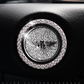 Set van 3 ringen met kristallen voor auto startknop