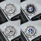 Set van 3 ringen met kristallen voor auto startknop