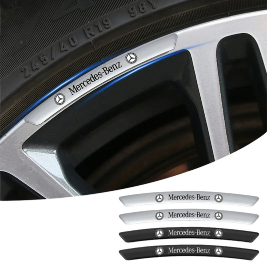 Set van 4 stickers voor lichtmetalen velgen
